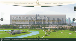 Desktop Screenshot of lavistasantamaria.com